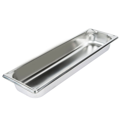 Vollrath | Super Pan V Half Long Size Food Pan, 2.5" Deep, 22 Gauge Stainless Steel