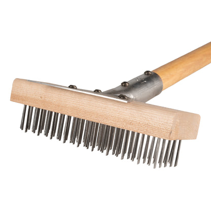 Felton Brushes | Heavy Duty Oven / Grill Brush, 30",  Wood/Flat Wire