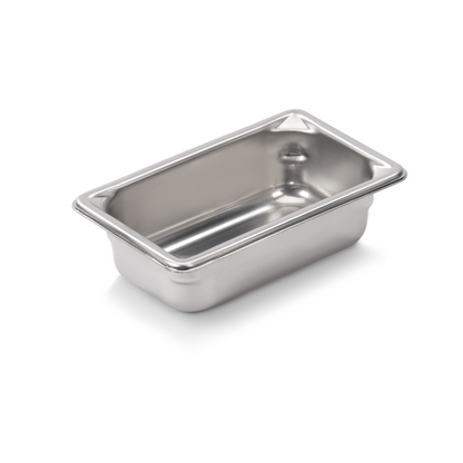 Vollrath | Super Pan V 1/9 Size Food Pan, 2" Deep, 22 Gauge Stainless Steel