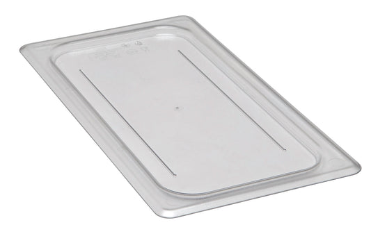 Cambro | Camwear Food Pan Cover, Flat, 1/3 Size, Clear