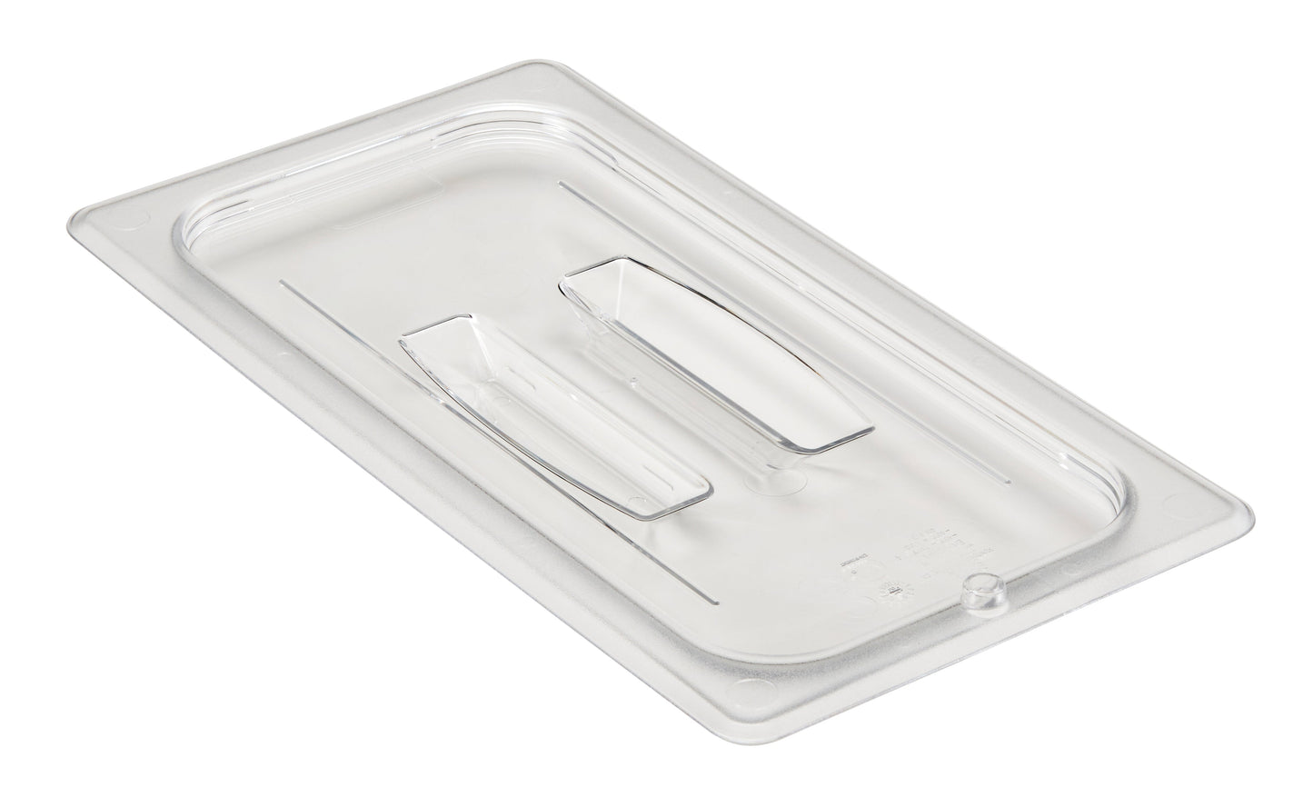 Cambro | Camwear Food Pan Cover w/ Handle, 1/3 Size, Clear