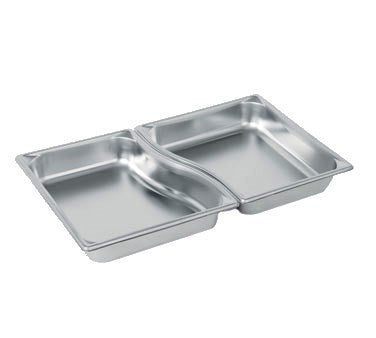 Vollrath | Super Pan Half Size Wild Shape Food Pan, 2.5" Deep, 22 Gauge Stainless Steel