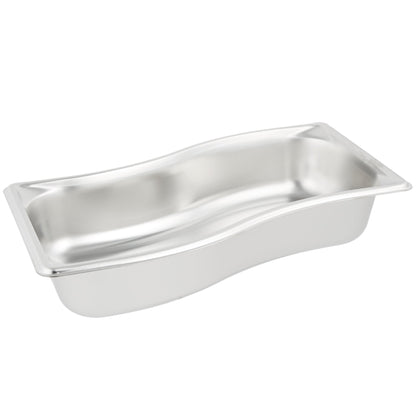 Vollrath | Super Pan 1/3 Size Wild Shape Inner Food Pan, 2.5" Deep, 22 Gauge Stainless Steel