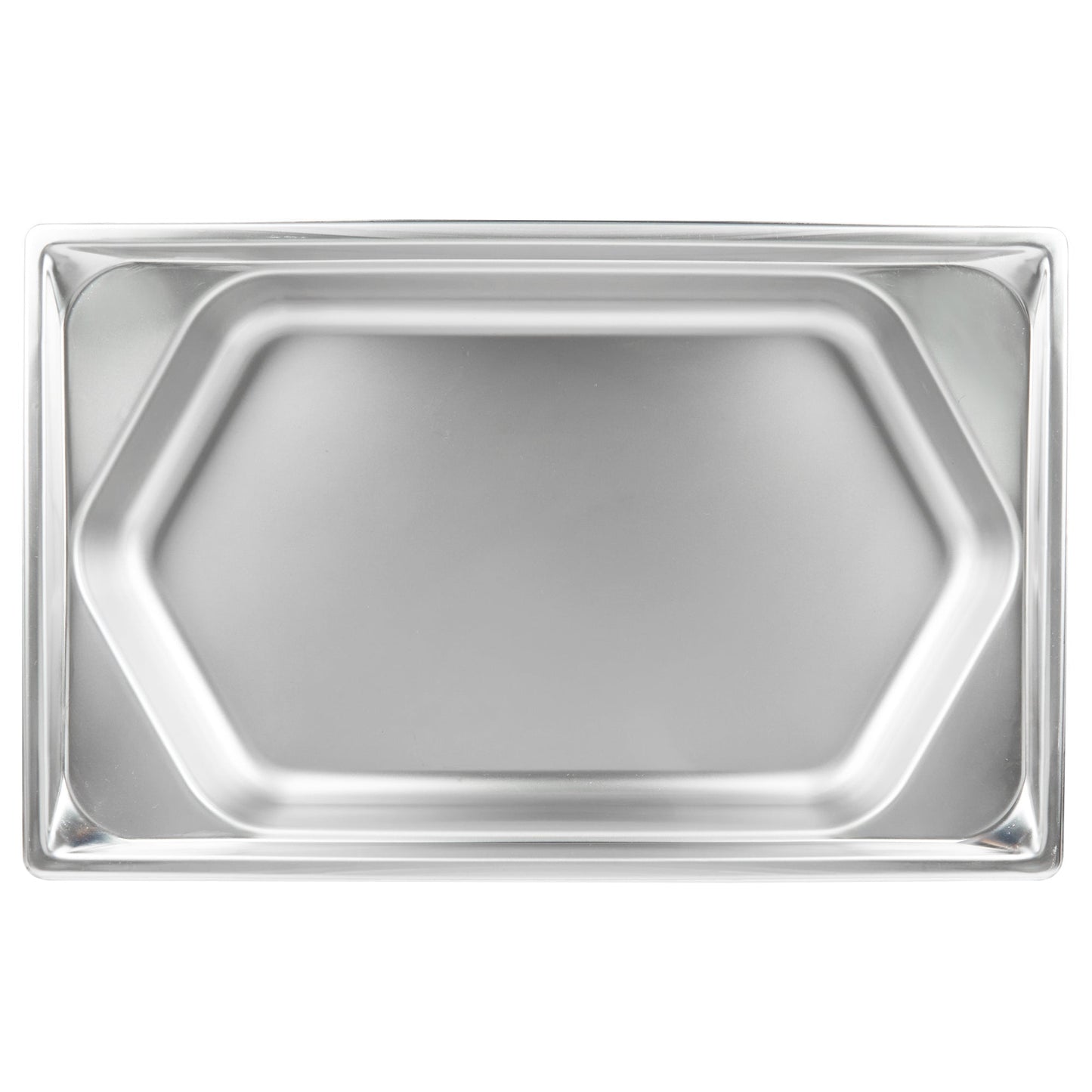 Vollrath | Super Pan Full Size Hexagon Shape Food Pan, 2.5" Deep, 22 Gauge Stainless Steel