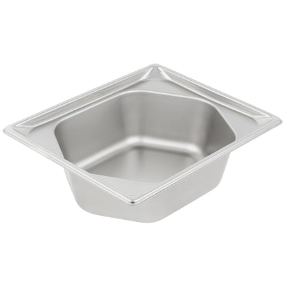 Vollrath | Super Pan Half Size Hexagon Shape Food Pan, 4" Deep, 22 Gauge Stainless Steel