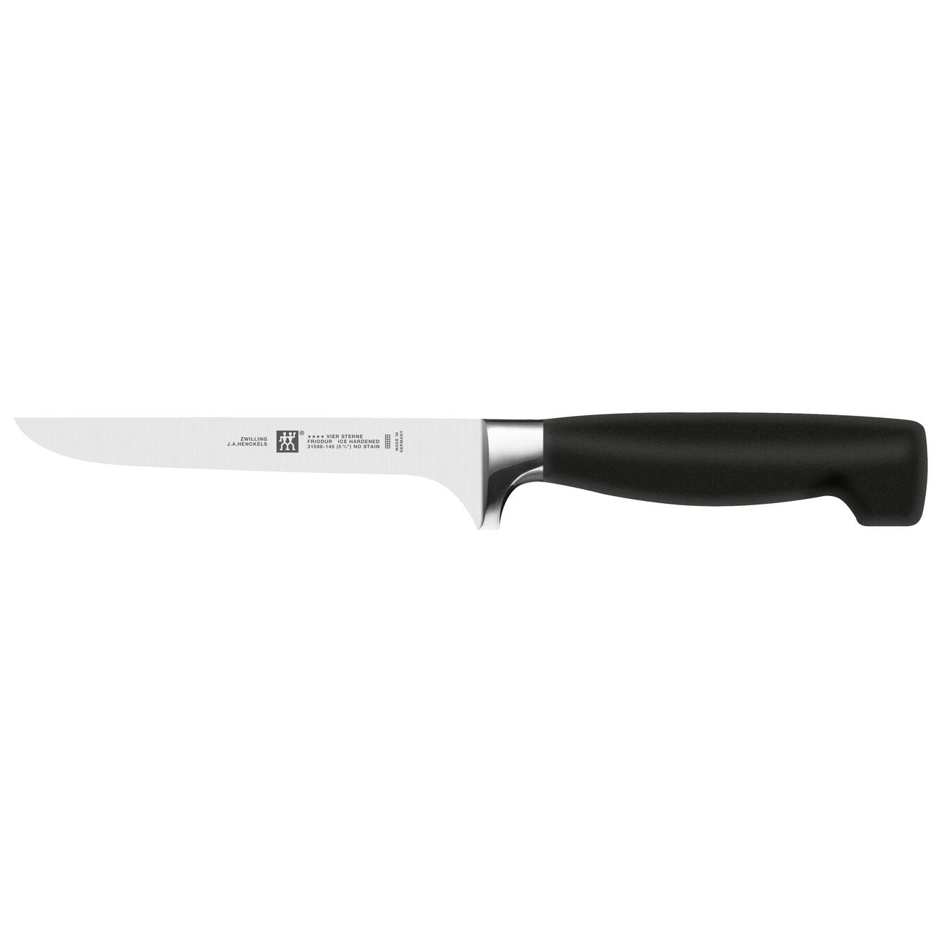 Zwilling | Four Star Boning Knife, 5.5", Black - ChefEquipment.com