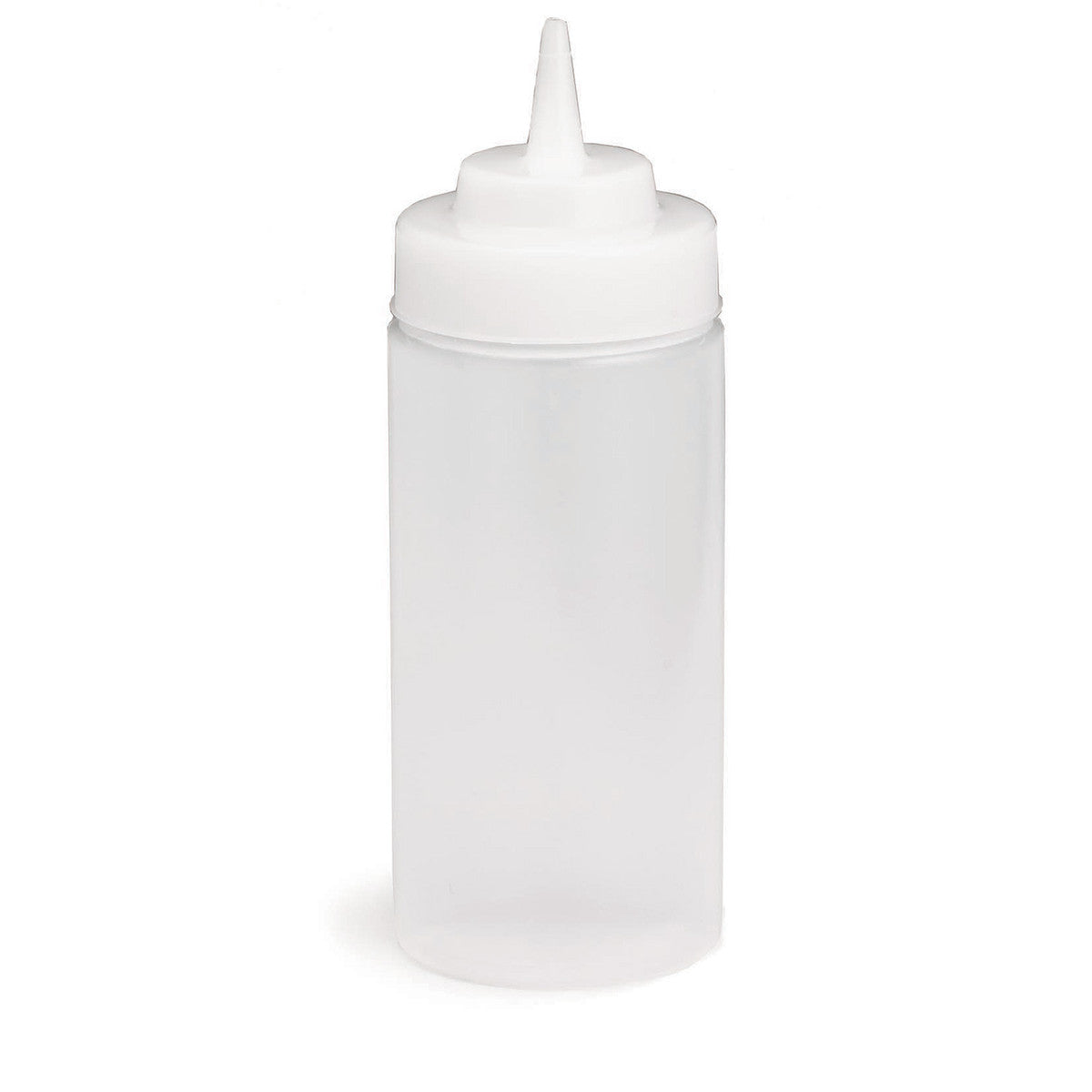 TableCraft | WideMouth Squeeze Bottle, 16 oz, 4.2mm Tip Opening, Clear