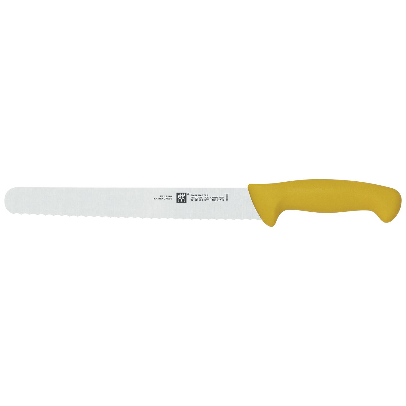 Zwilling | TWIN Master Serrated Slicing Knife, 9.5", Yellow