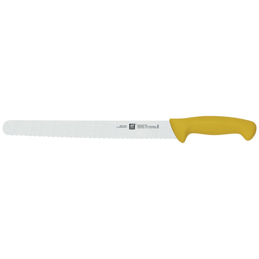 Zwilling | TWIN Master Serrated Slicing Knife, 11.5", Yellow