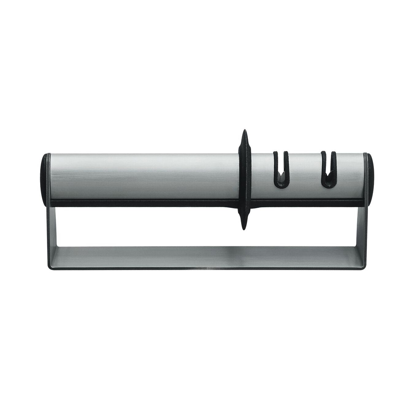 Henckels | TWIN Master Knife Sharpener, 2 Stage Pull Through, Black - ChefEquipment.com