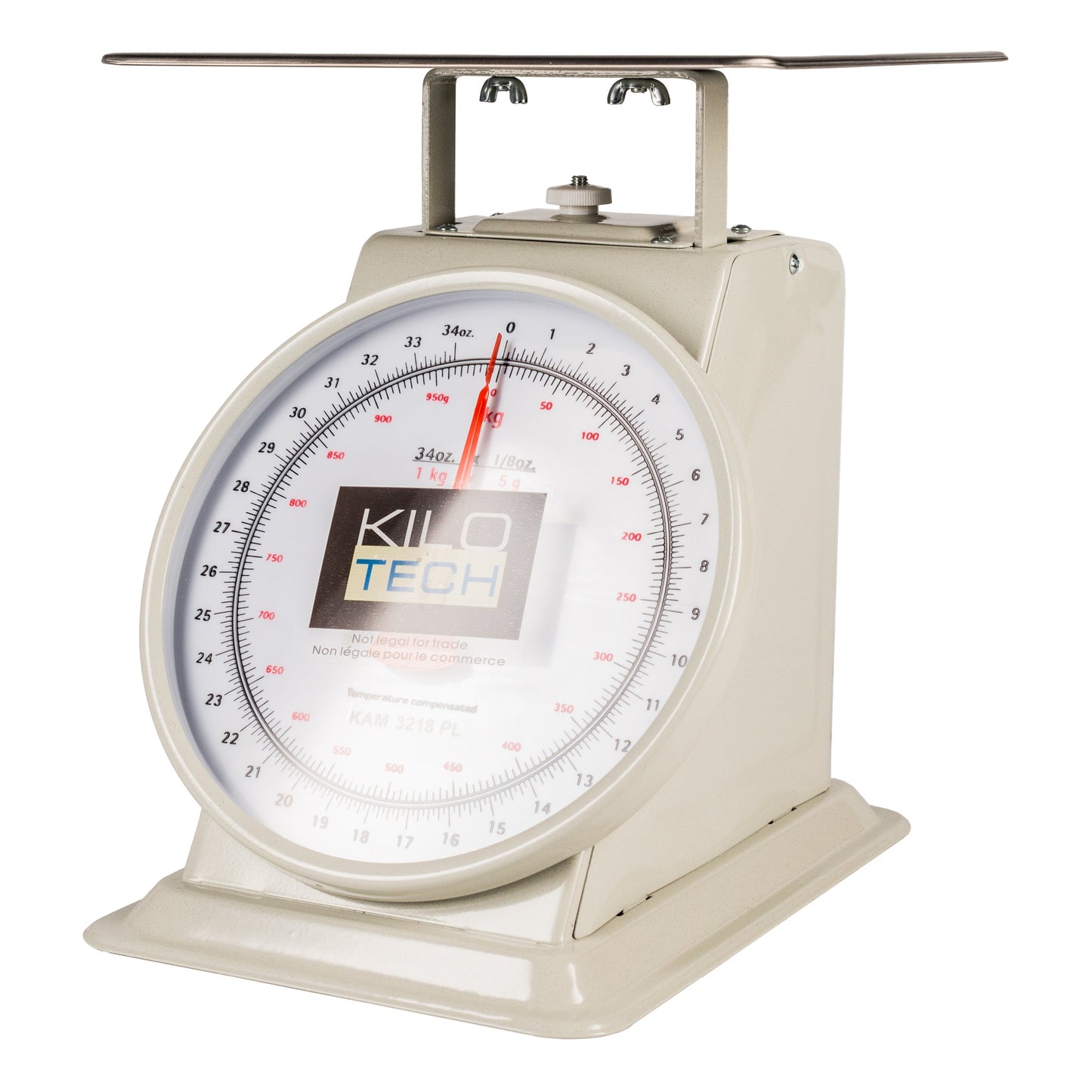 Kilotech | KAM 3218PL Mechanical Dial Scale with Platform, 1 kg