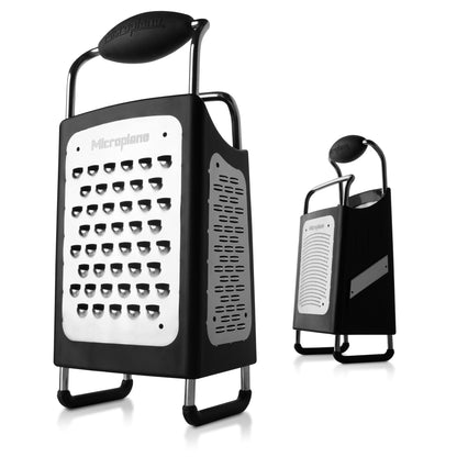 Microplane | Professional Box Grater, 4 Sided, Non-Slip Feet - ChefEquipment.com