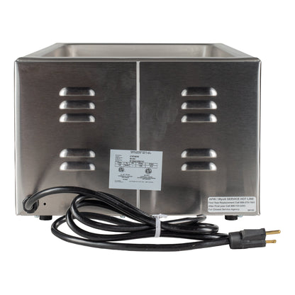 APW Wyott | XPert Classic Full Size Countertop Food Warmer, 22 qt, 120V