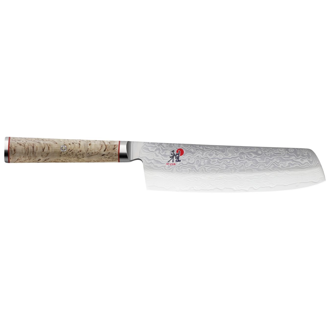 Zwilling | Miyabi 5000 MCD Nakiri Knife, 6.5", Birch - ChefEquipment.com