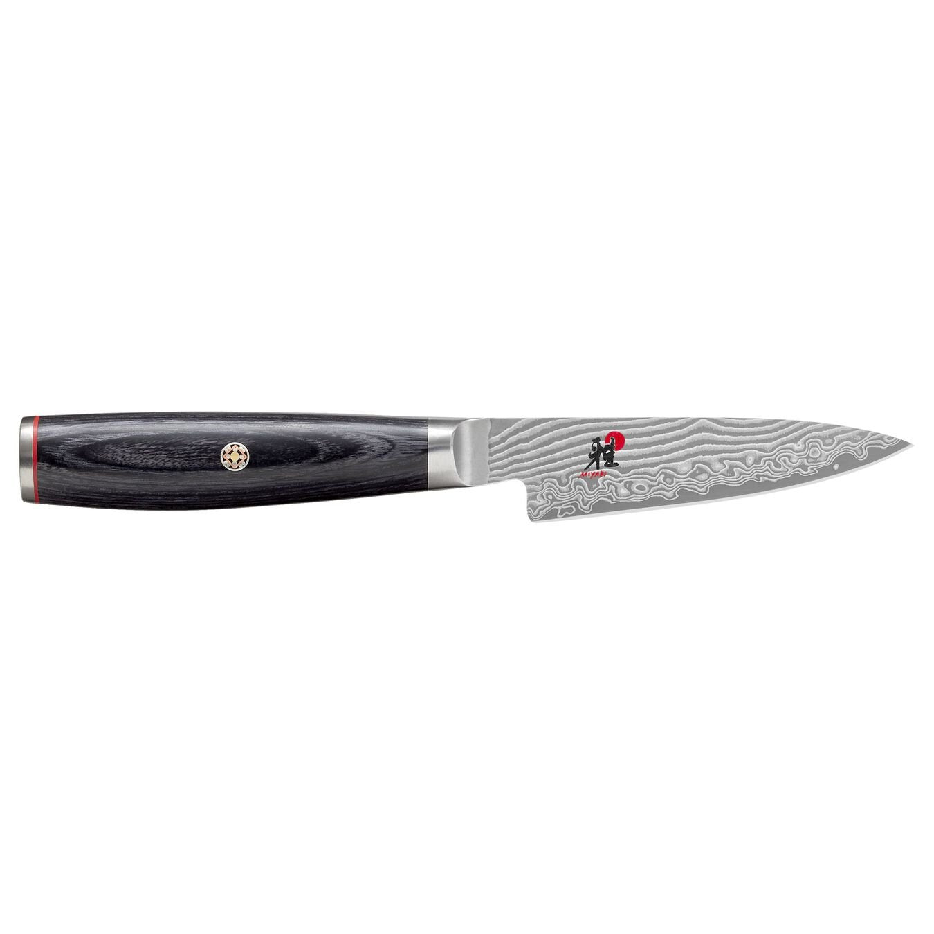 Zwilling | Miyabi 5000 FC-D Shotoh Knife, 3.5", Pakka Black - ChefEquipment.com