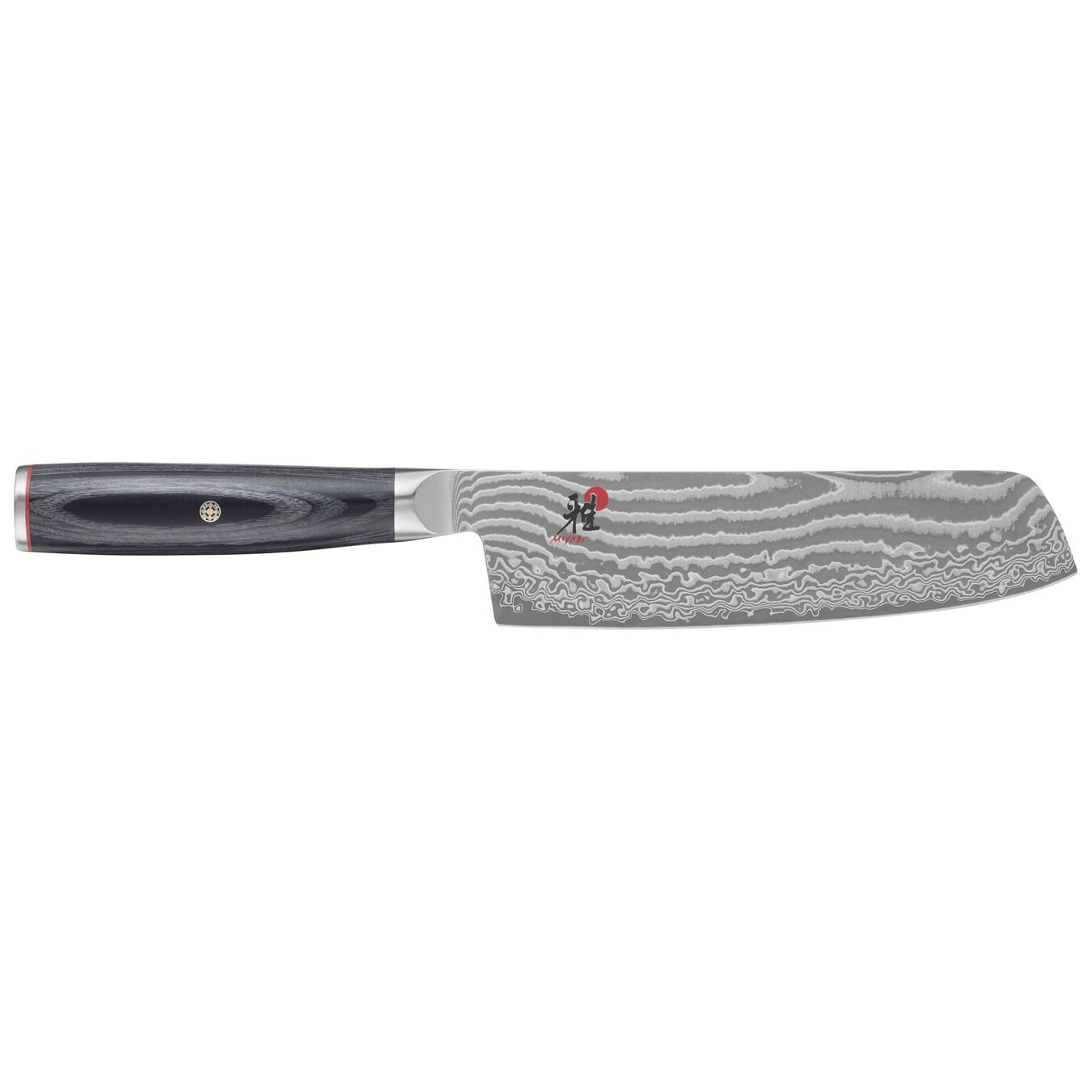 Zwilling | Miyabi 5000 FC-D Nakiri Knife, 6.5", Pakka Black - ChefEquipment.com