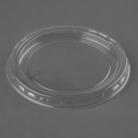 Eco-Packaging | Compostable Portion Cup Lid, 2 oz, Clear (2000-pack)