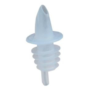 Spill-Stop | Plastic Pourer, 350 Series, Free Flow, Clear (12-pack)