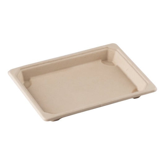 Eco Guardian | Sushi Small Rectangular Tray, 7.25" x 5", Sugarcane (800-pack)