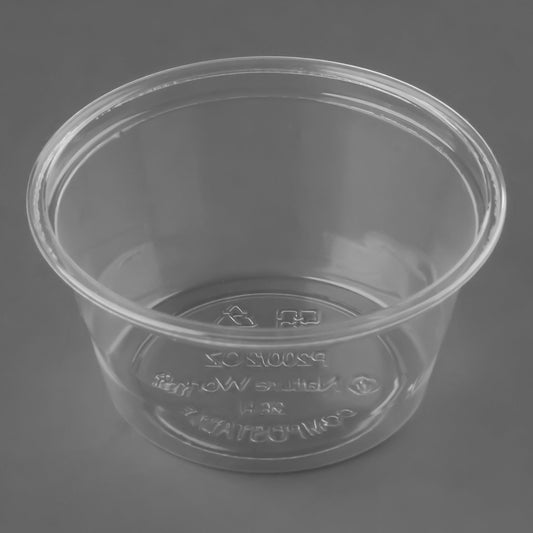 Eco Guardian | Compostable Clear Portion Cup, 2 oz, PLA (2500-pack)