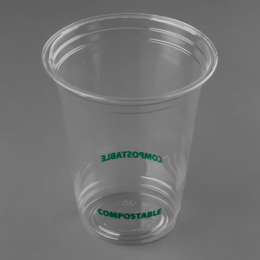 Eco Guardian | Compostable Clear Cold Cup, 12 oz, PLA (1000-pack)