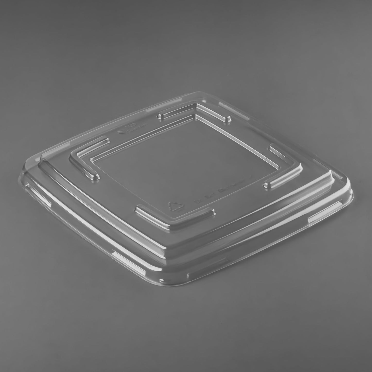 Eco Guardian | PET Lid for Compostable Square Tray/Bowl, 28 oz (300-pack)