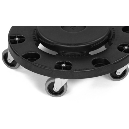 Carlisle | Bronco Round Waste Container Trash Can Dolly, 20, 32, 44 and 55 Gallon