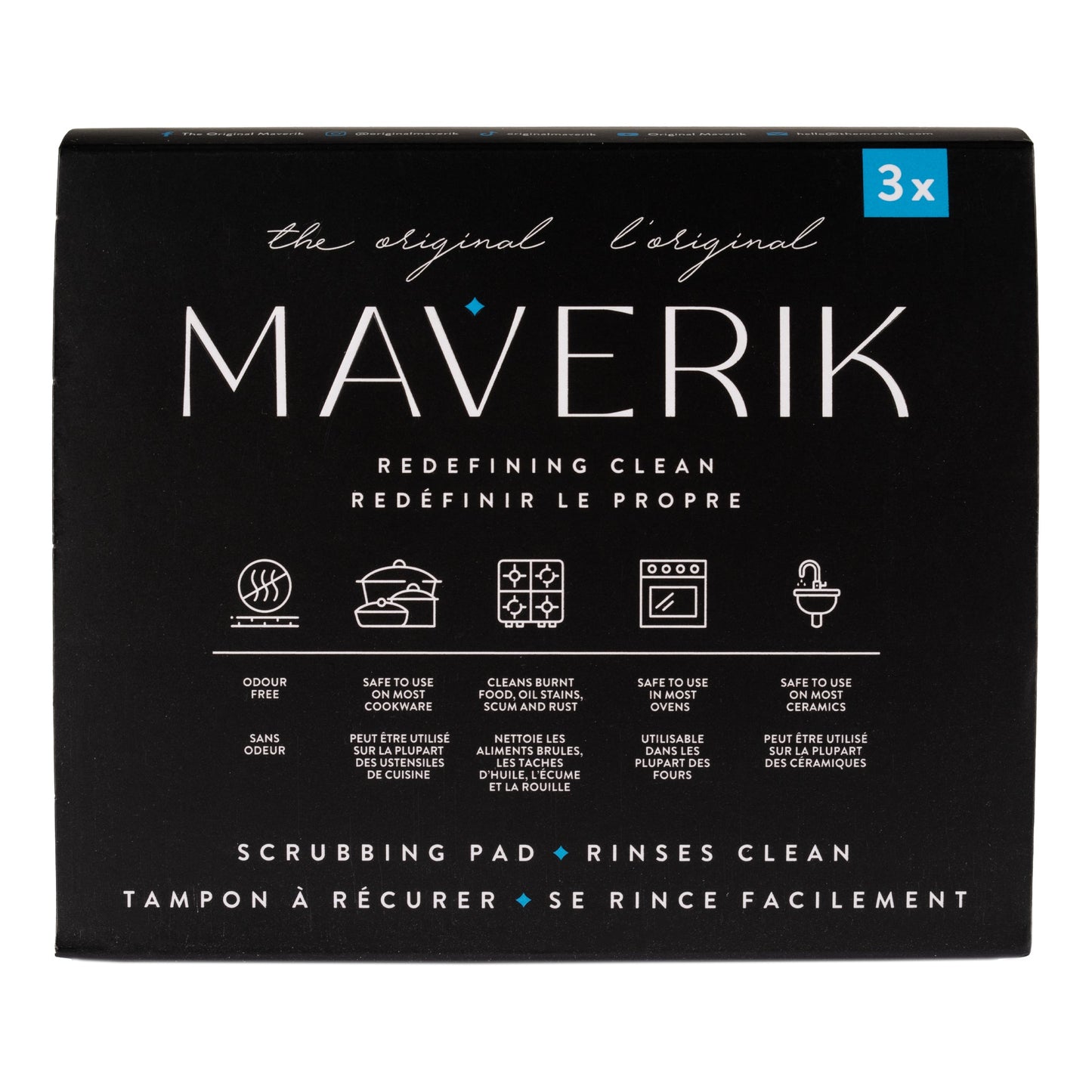 Maverik | The Original Maverik Scrubbing Pad (3-pack)