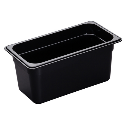 Cambro | High Heat 1/3 Size Food Pan, 6" Deep, Black