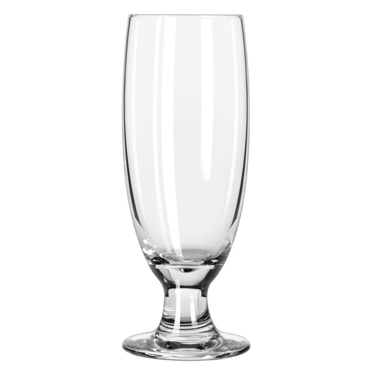 Verre à bière à pied rond Libbey | Embassy, ​​12 oz (paquet de 36)