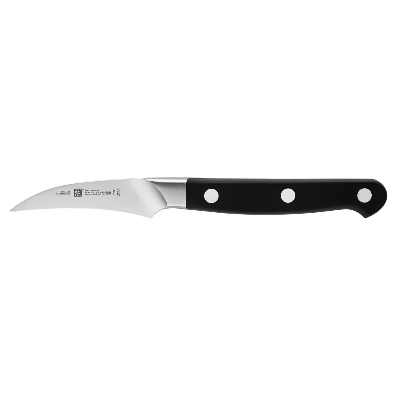 Zwilling | Pro Bird's Beak Paring Knife, 2.75", Black - ChefEquipment.com