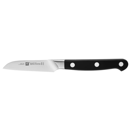 Zwilling | Pro Vegetable Knife, 3.5", Black - ChefEquipment.com