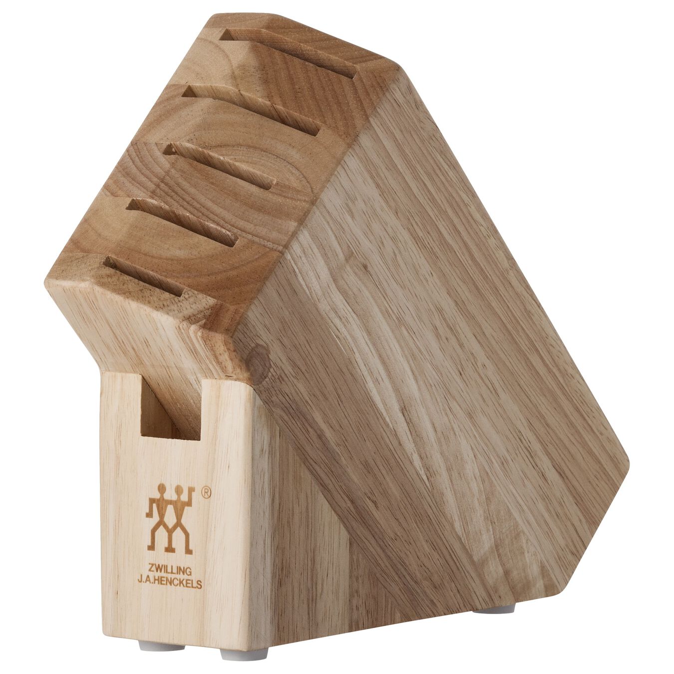 Zwilling | Pro Knife Block, Rubberwood - ChefEquipment.com