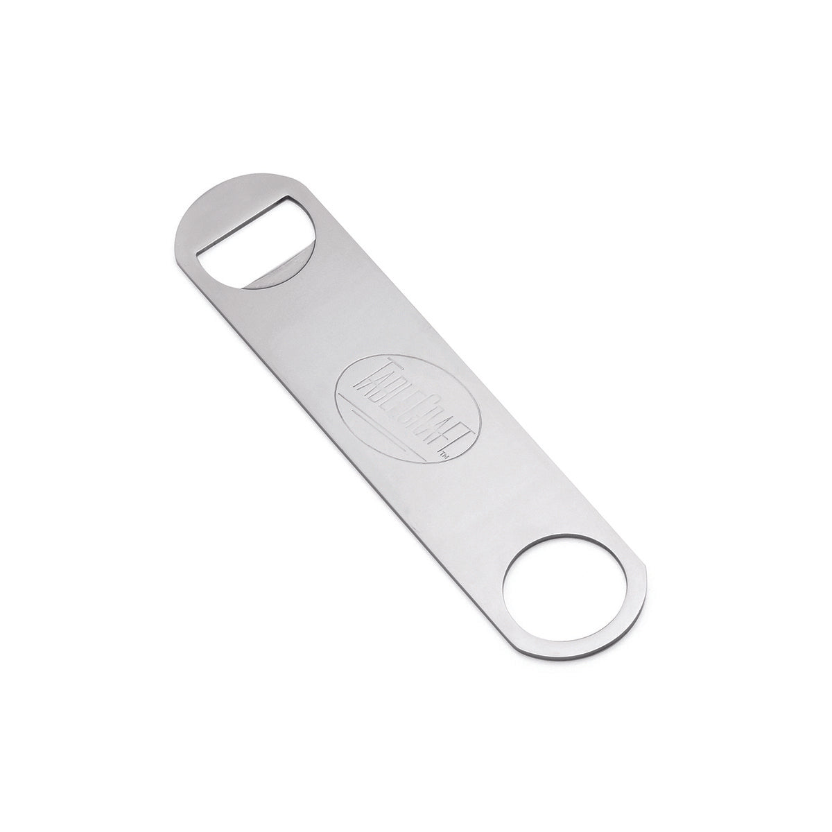 TableCraft | Flat Pocket Bottle Opener, 7", Stainless Steel - ChefEquipment.com