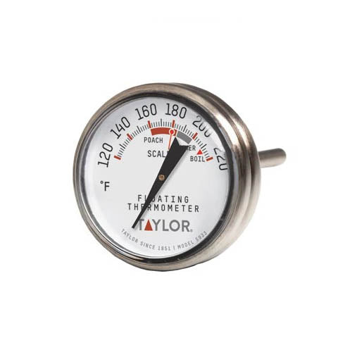 Taylor | Floating Dial Thermometer, Stainless Steel - ChefEquipment.com