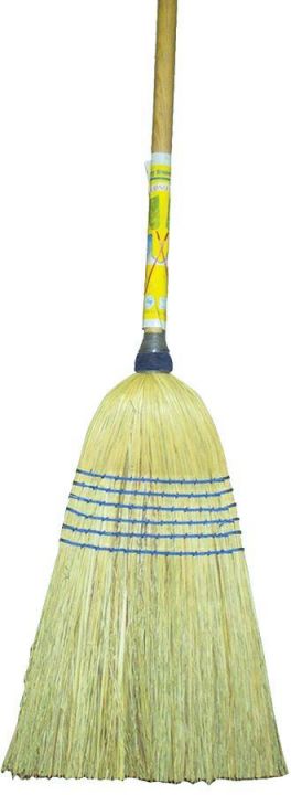 Advantage | All Purpose Corn Broom, 56", Wood Handle