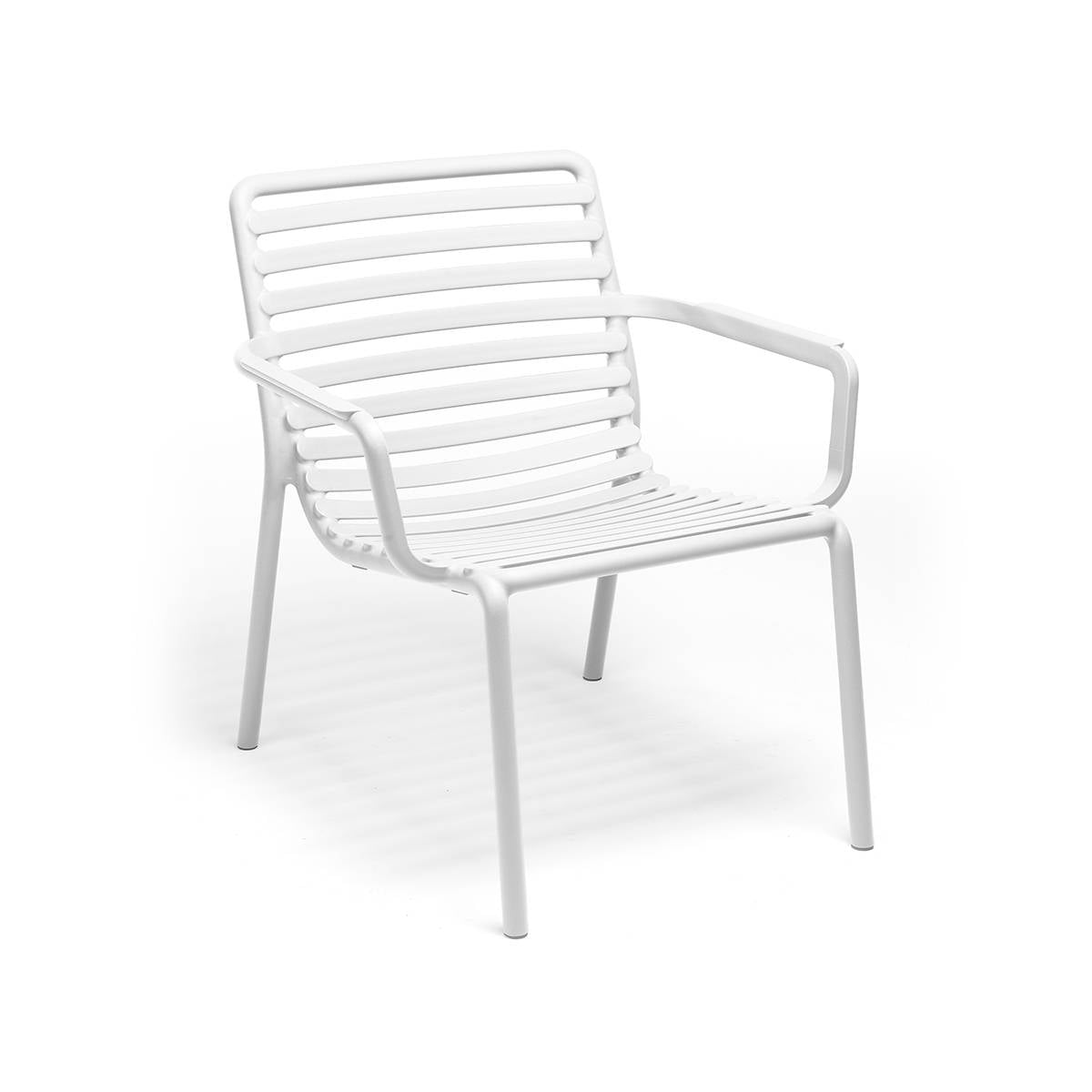 NARDI Doga Relax Arm Chair, Bianco (4-pack) - 40256.00.000