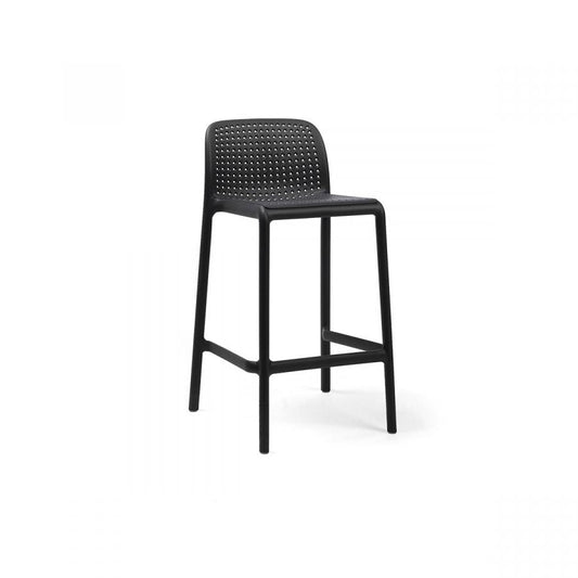 NARDI Lido Counter Stool, Anthracite (4-pack) - 40345.02.000