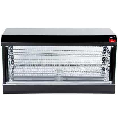 Vollrath | Cayenne Heated Display Case, 48", Angled Front, Front and Back Access, 120V