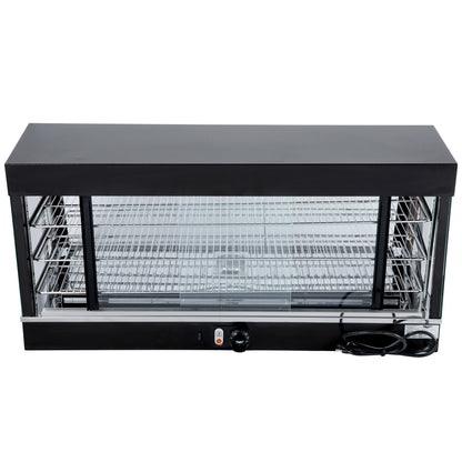 Vollrath | Cayenne Heated Display Case, 48", Angled Front, Front and Back Access, 120V