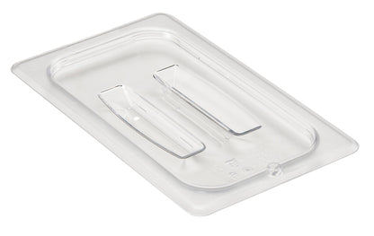 Cambro | Camwear Food Pan Cover w/ Handle, 1/4 Size, Clear