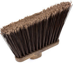 Carlisle | Duo-Sweep Flagged Angle Broom, 56", Brown