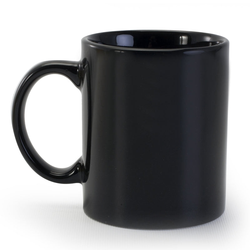 Danesco | Mug, 11 oz, Stoneware, Black