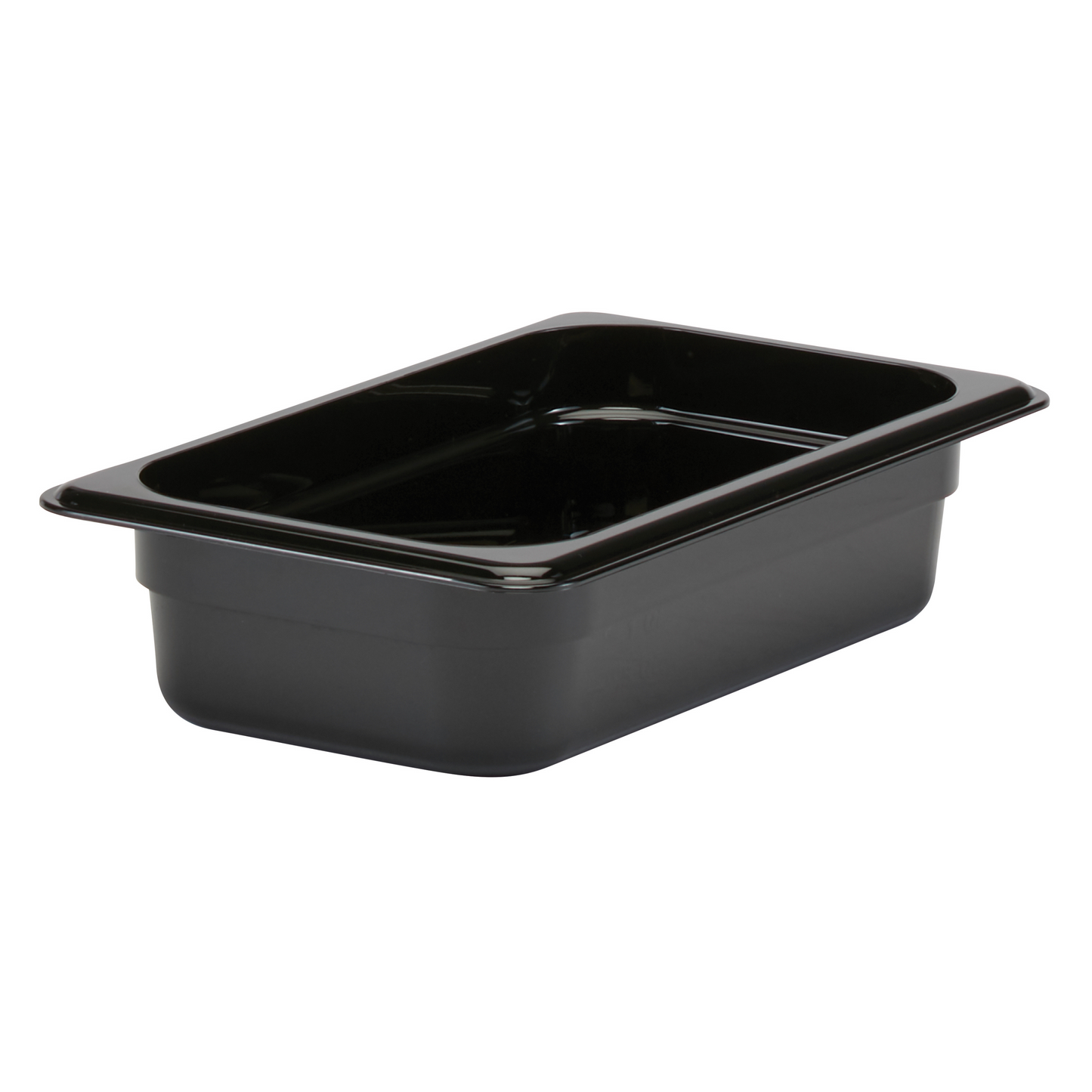 Cambro | Camwear 1/4 Size Food Pan, 2.5" Deep, Black