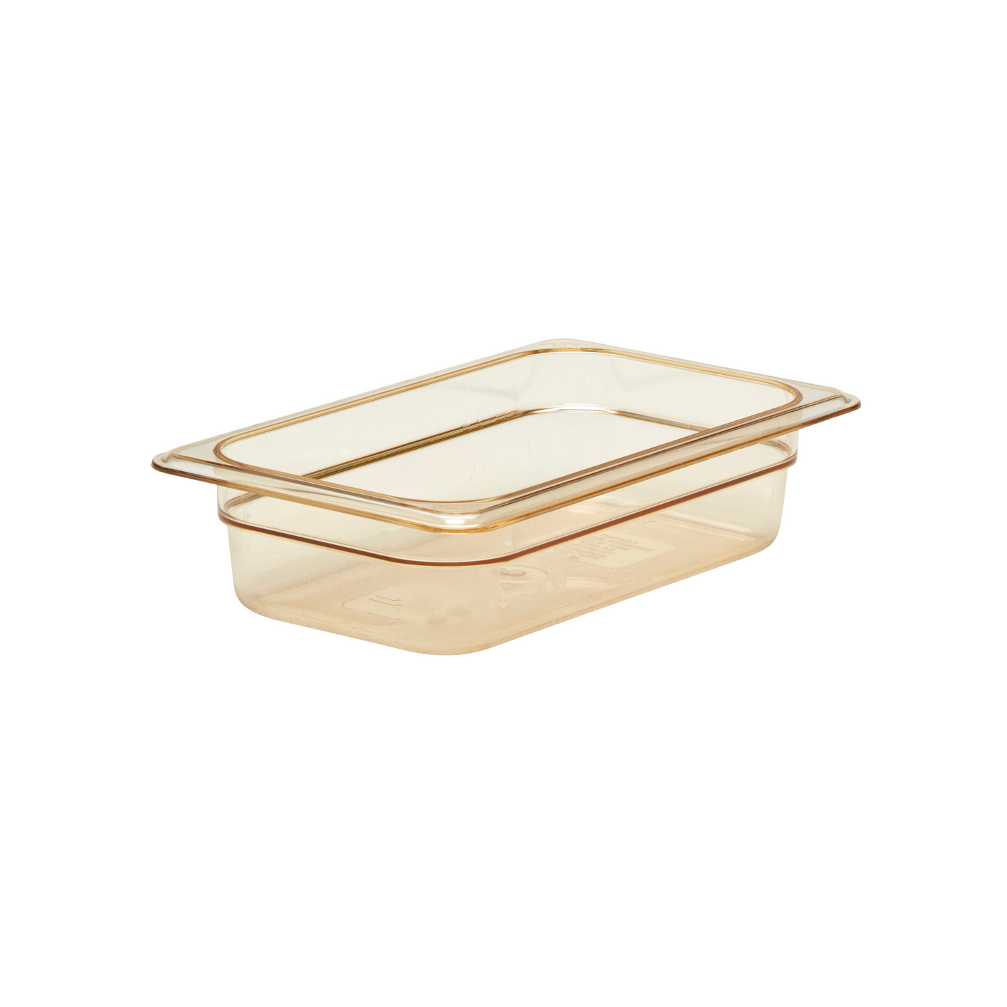 Cambro | High Heat 1/4 Size Food Pan, 2.5" Deep, Amber