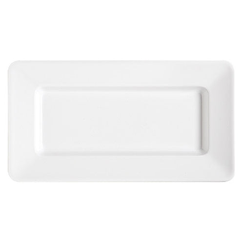 G.E.T. | Rectangular Plate, 15" x 8", White, Melamine (12-pack), FINAL SALE