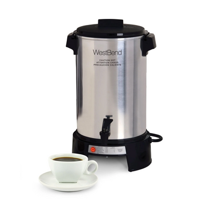 West Bend | Coffee Urn, 36 Cup, Aluminum