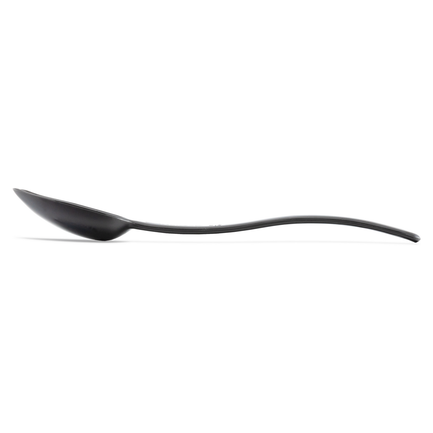 Carlisle | 9" Solid Spoon, 0.5 oz, Black