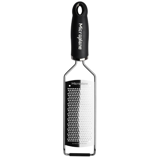 Microplane | Gourmet Series Fine Grater, Black Handle