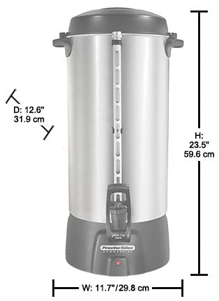 Proctor Silex | 100 Cup Commercial Coffee Urn - ChefEquipment.com